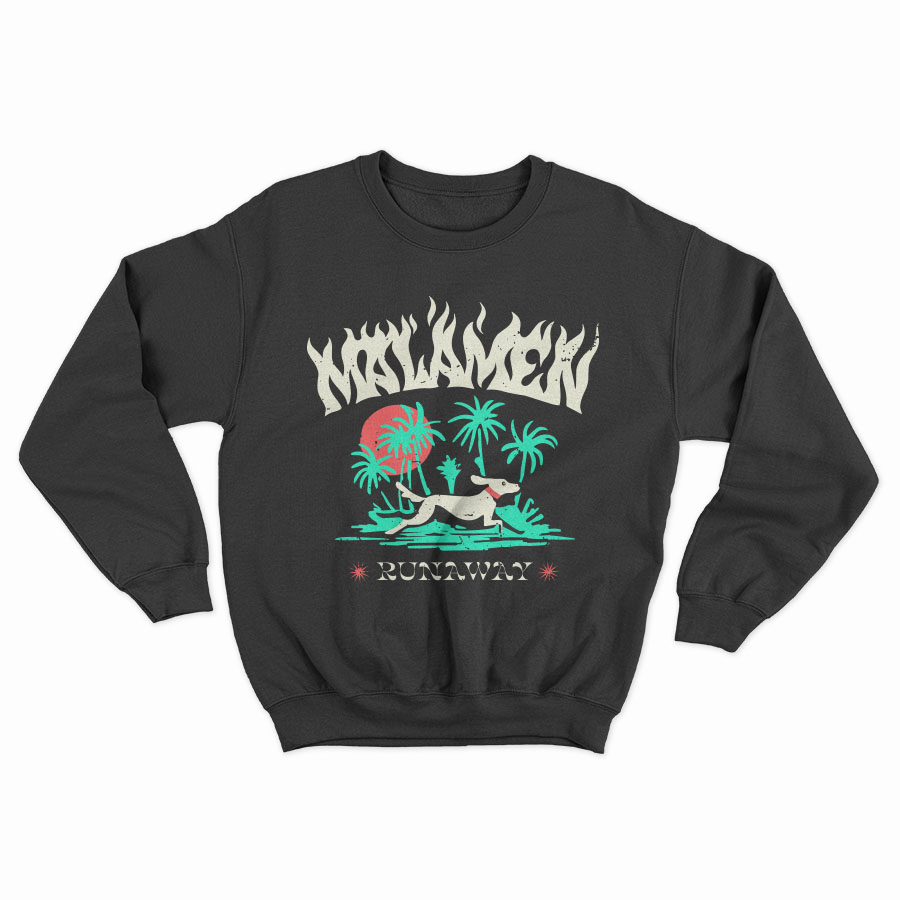 malamen - runaway crewneck