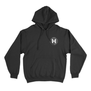 Poleron Personalizado Estampado Frontal Pequeño y Espalda