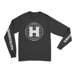 Polera Manga Larga Personalizada Estampado Frontal, Espalda y mangas