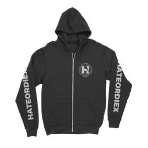 Poleron Personalizado Estampado Frontal, Espalda y Mangas